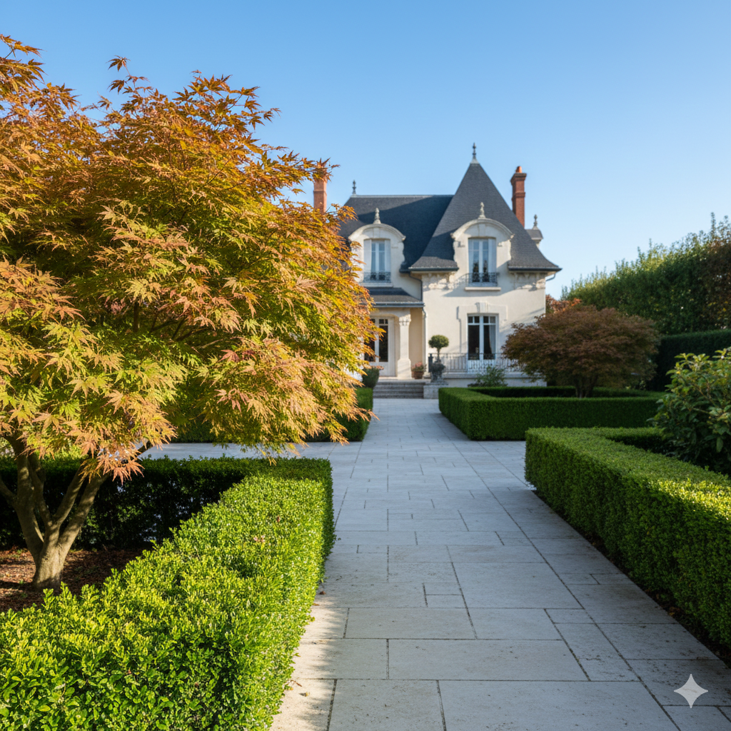 image d'une maison vue de l'extérieure