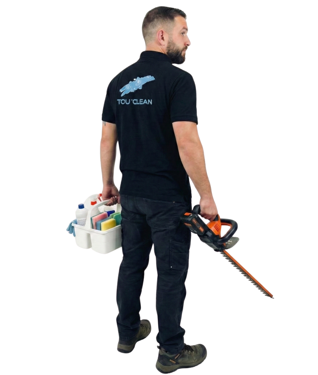 image d'un professionnel avec ses équipements